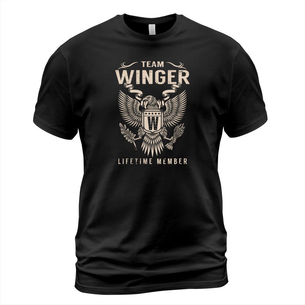 Team WINGER Lifetime Member Name Shirts T-Shirt Unisex