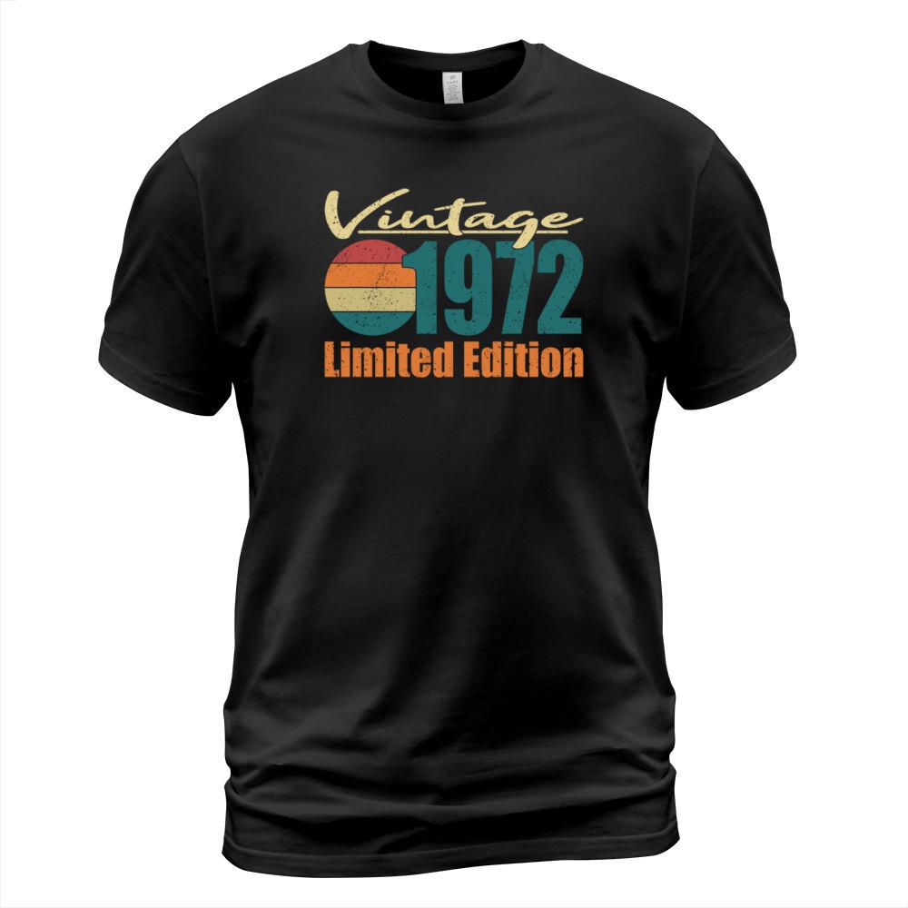 50th birthday vintage 1972 limited edition T-Shirt Unisex