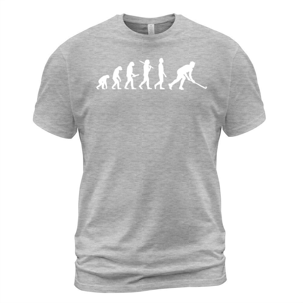Funny Hockey Evolution Gift For Hockey Players Men's T-Shirt