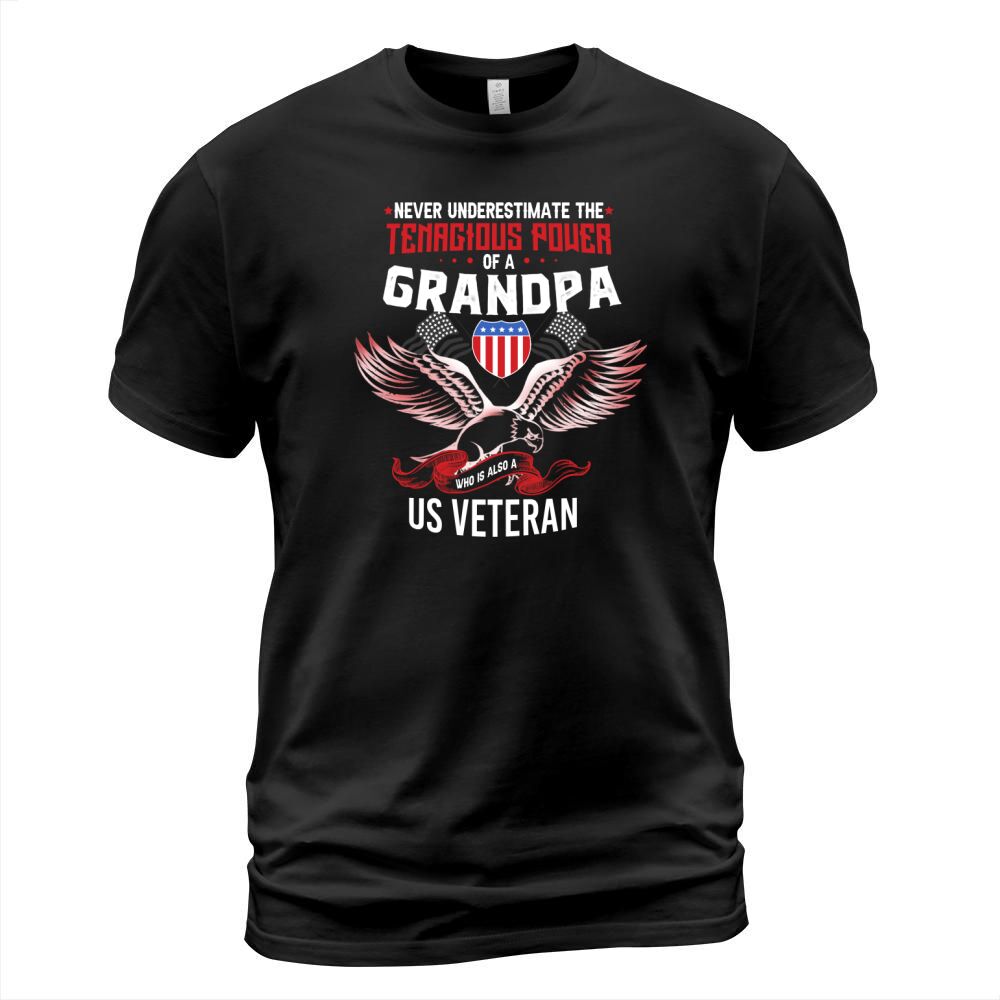 US Veteran Grandpa T-Shirt Unisex