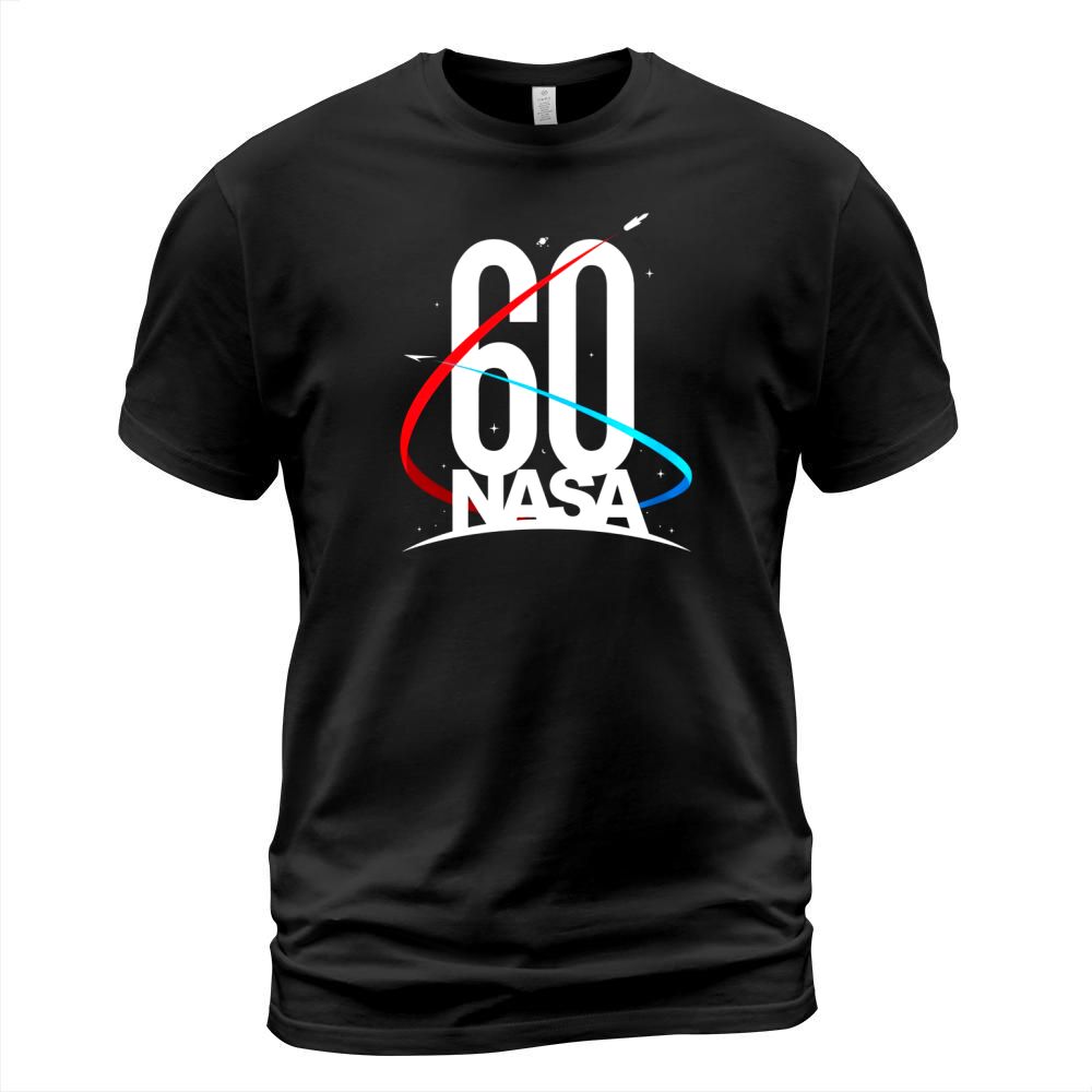 NASA 60th Anniversary Logo shirt T-Shirt Unisex