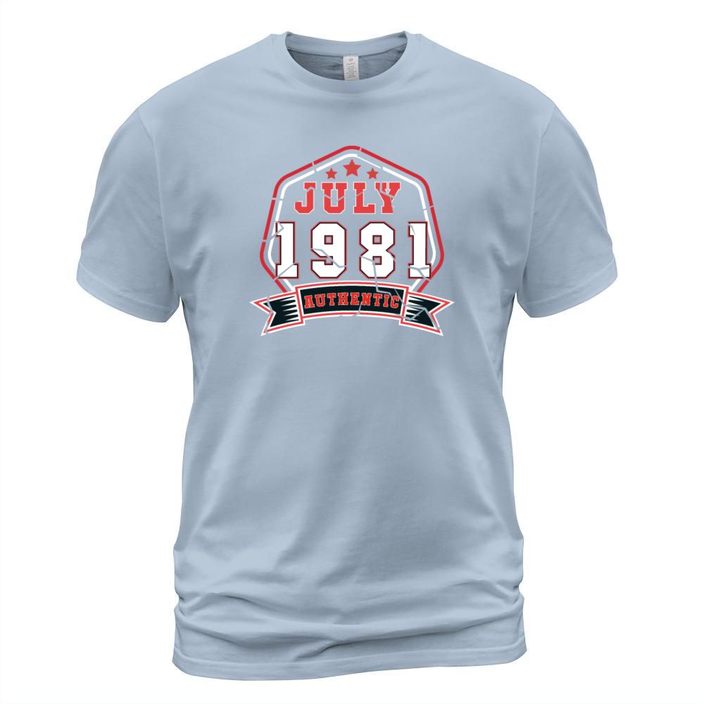 July 1981 Vintage Gift Idea Men's T-Shirt
