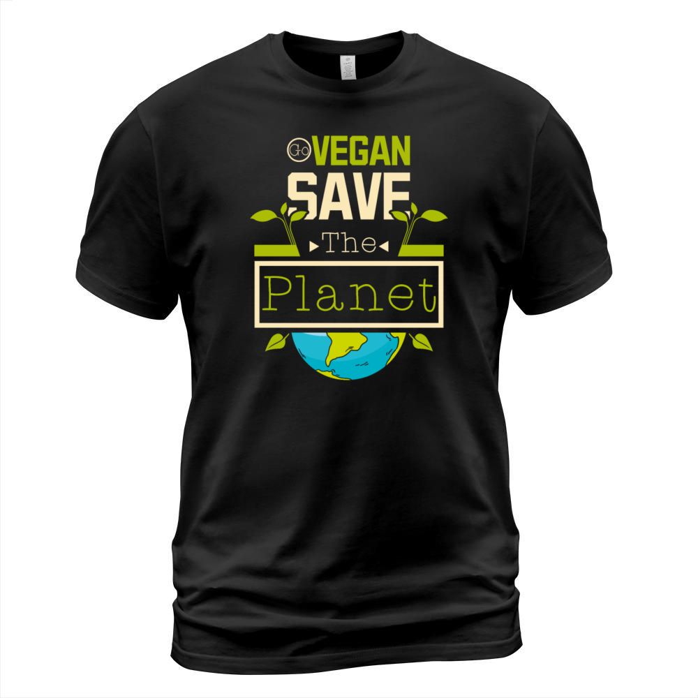 Go vegan save the planet T-Shirt Unisex