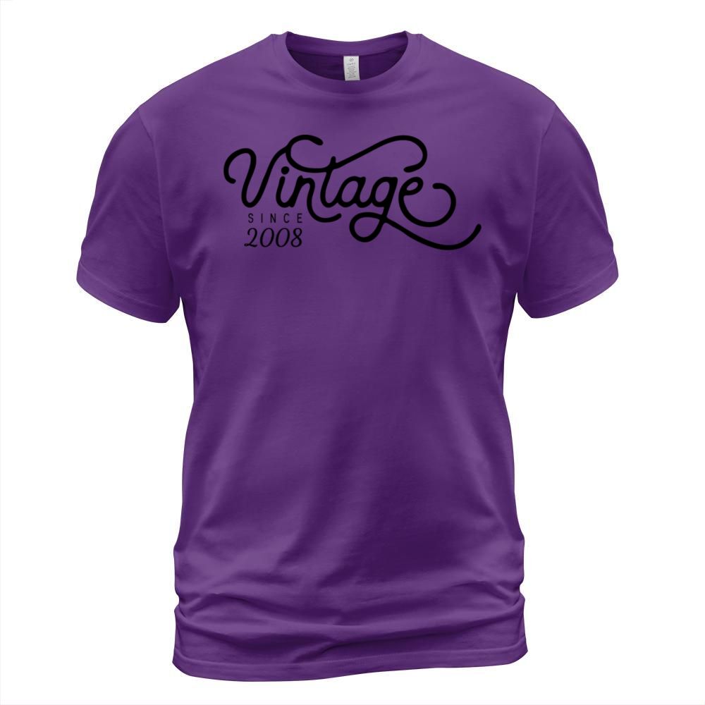 Vintage Since 2008 Birthday Gift Men's T-Shirt