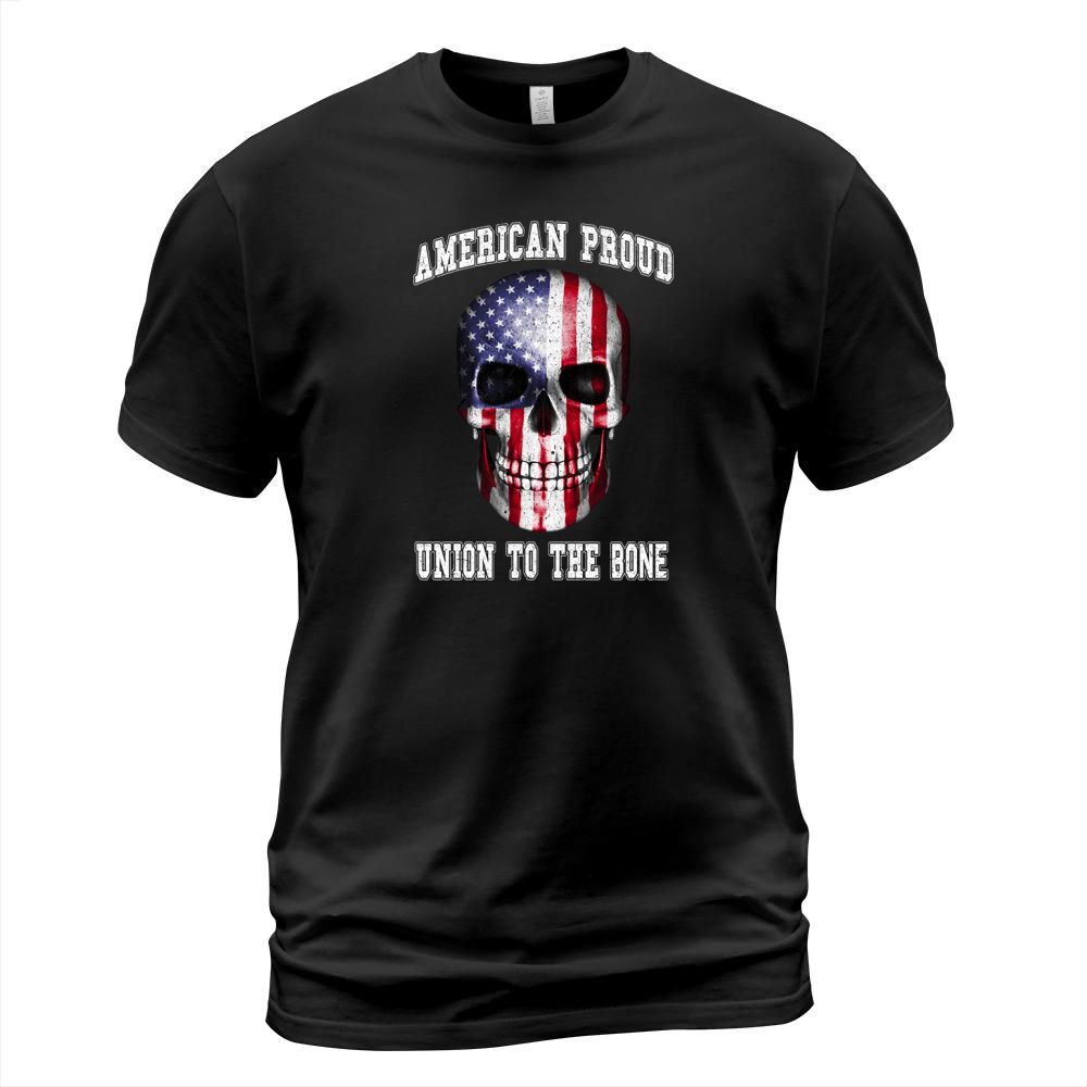 American Proud Union To The Bone T-Shirt Unisex