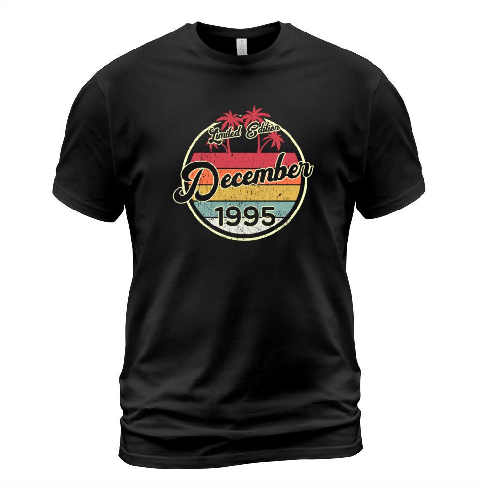 Vintage December 1995 25th Birthday 25 Year Gift Men's T-Shirt