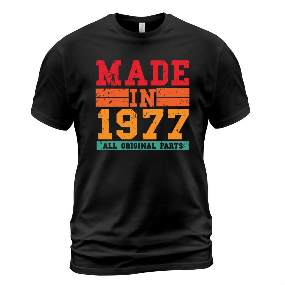 1977 Birthday Vintage Saying Men's T-Shirt