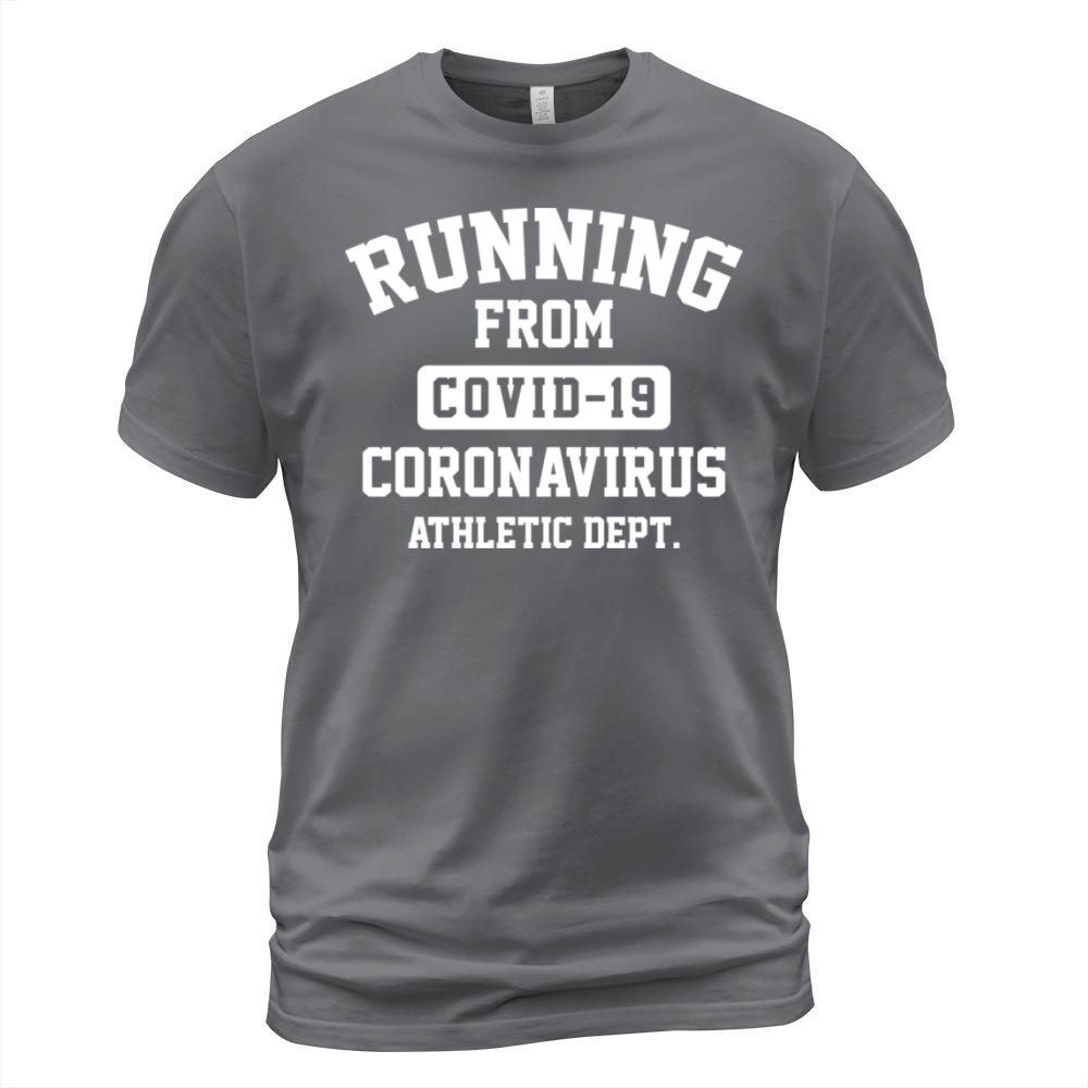 Running From Coronavirus T-Shirt Unisex
