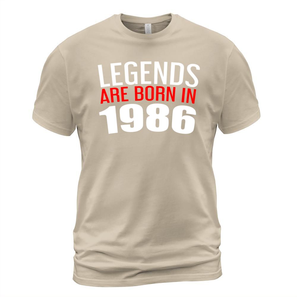 Birthday Gift 1986 Legends Born Men's T-Shirt