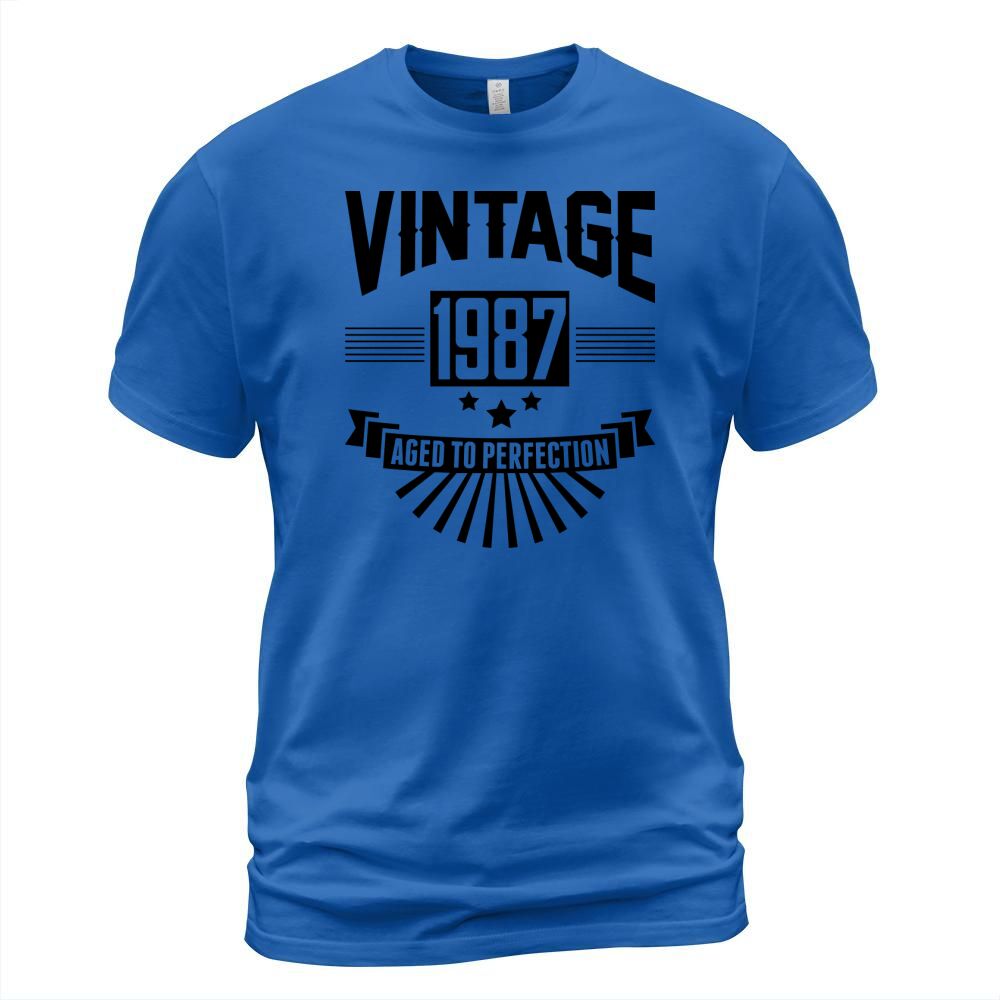 VINTAGE 1987 - Aged To Perfection Men's T-Shirt