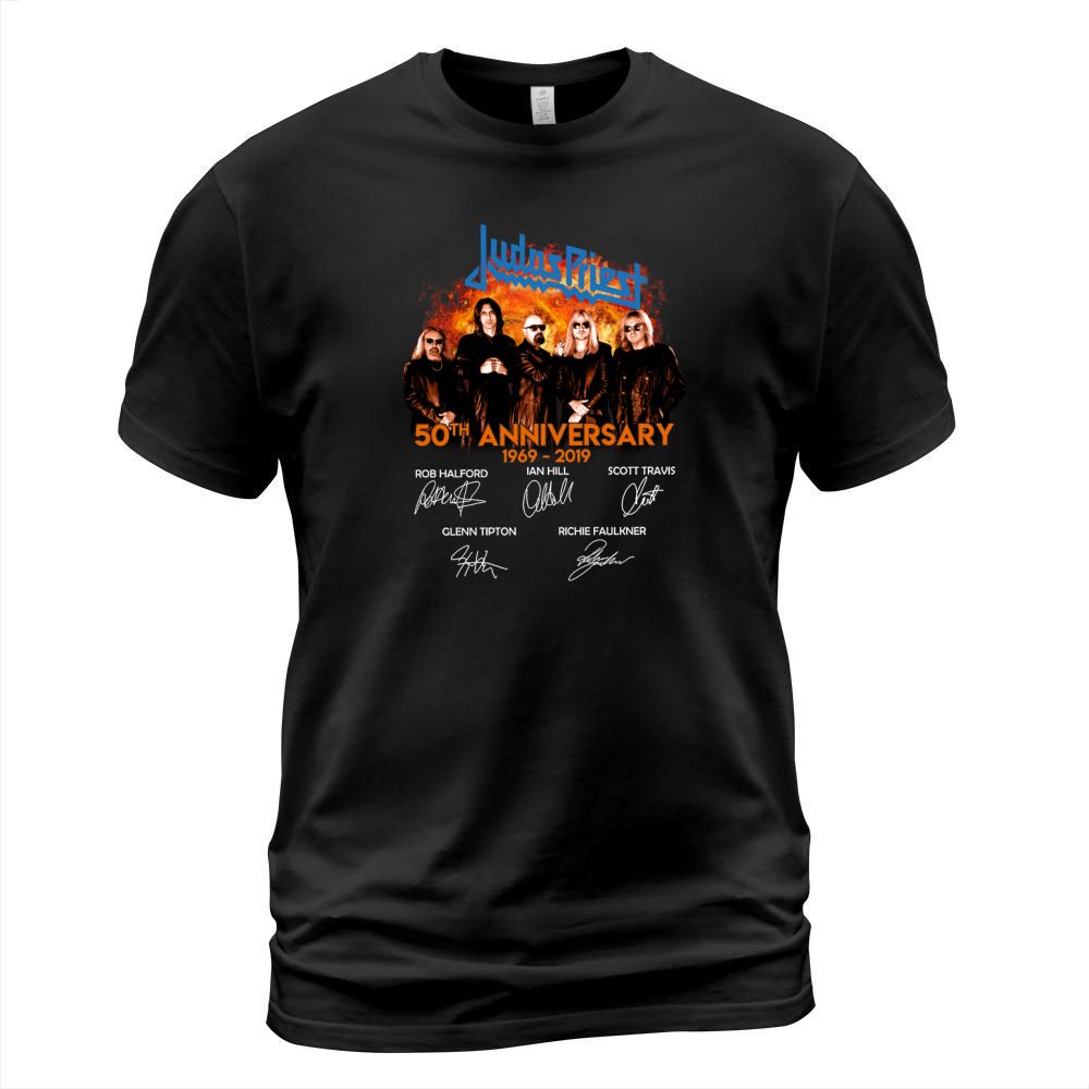 Judas Priest 50th Anniversary 1969 2019 T-Shirt Unisex