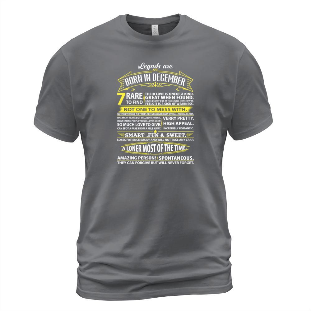 Legends Are Born In December Men's T-Shirt