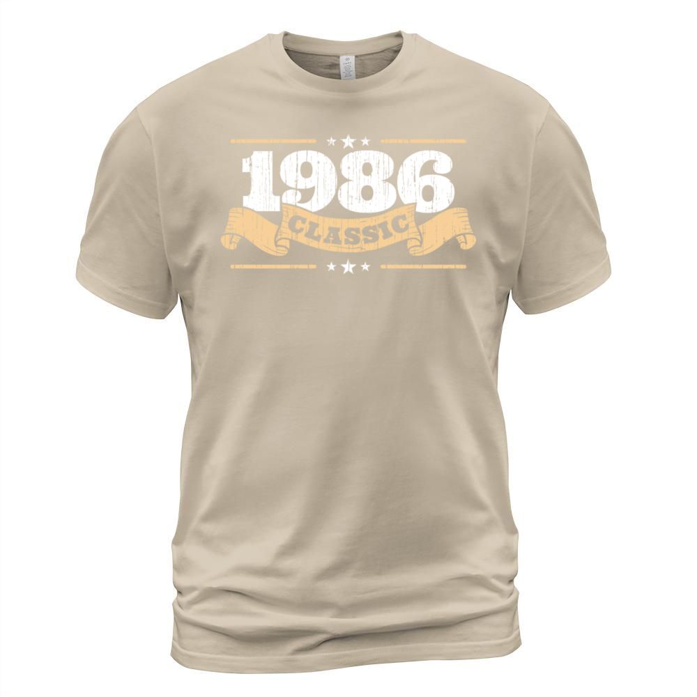 Anniversary 1986 Classic Matching Couple Distresse Men's T-Shirt