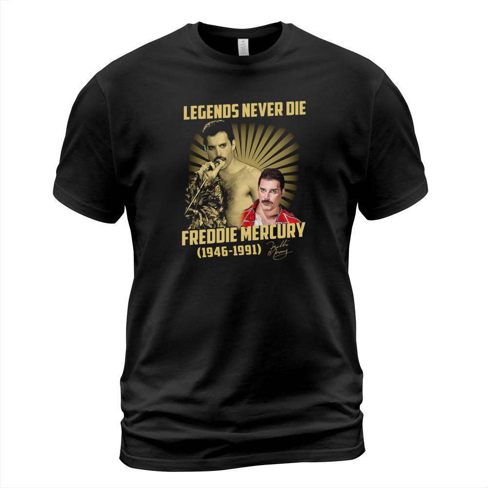 Legends Never Die Freddie Mercury T-Shirt Unisex