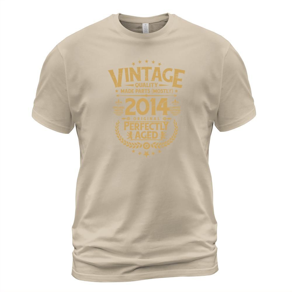 Vintage Birthday Tee Funny Shirt For Him 2014 Men's T-Shirt