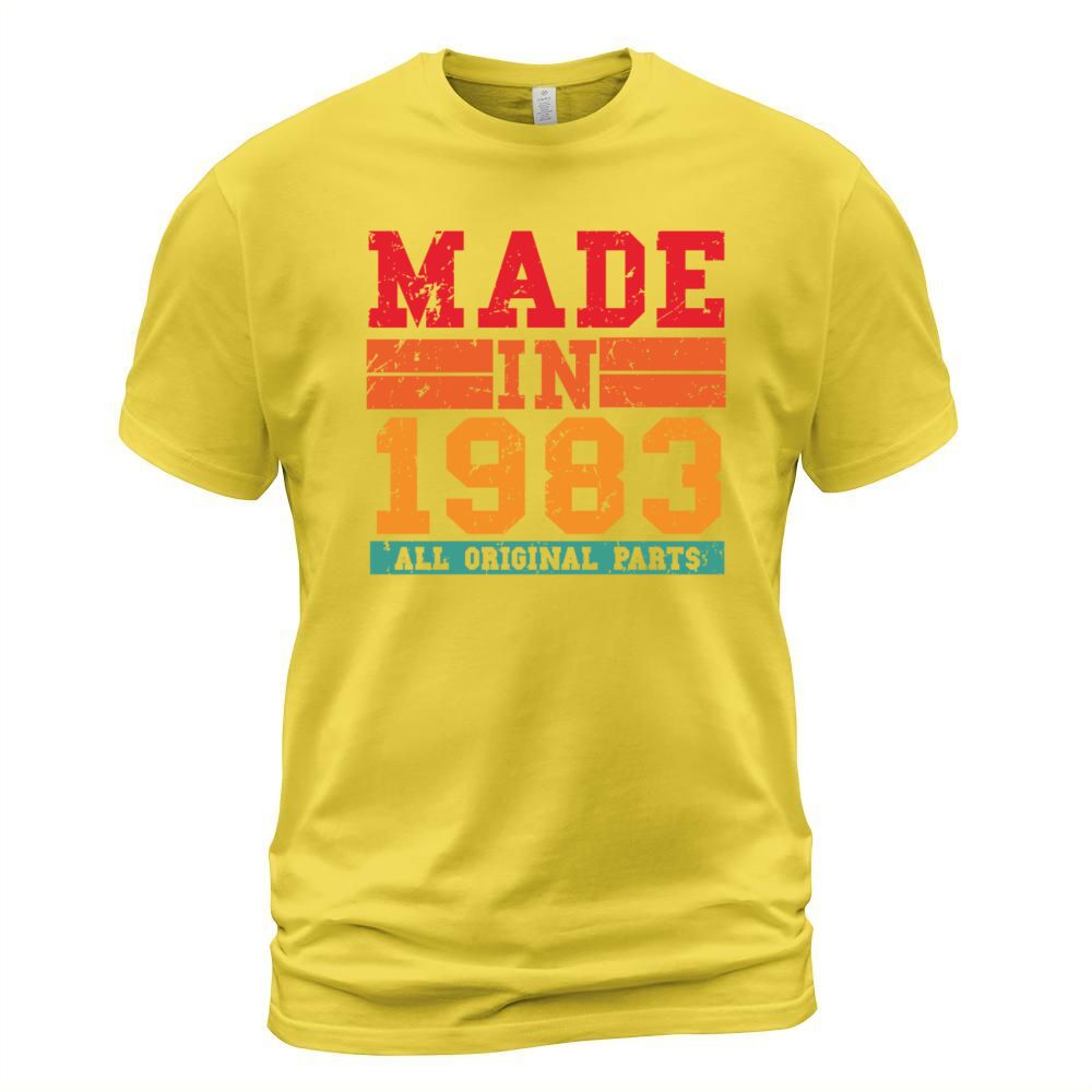 1983 Birthday Vintage Saying Men's T-Shirt