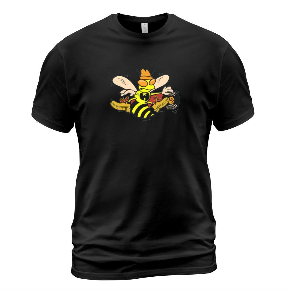 WU Tang killa bee  Mens Premium Hoodie T-Shirt Unisex