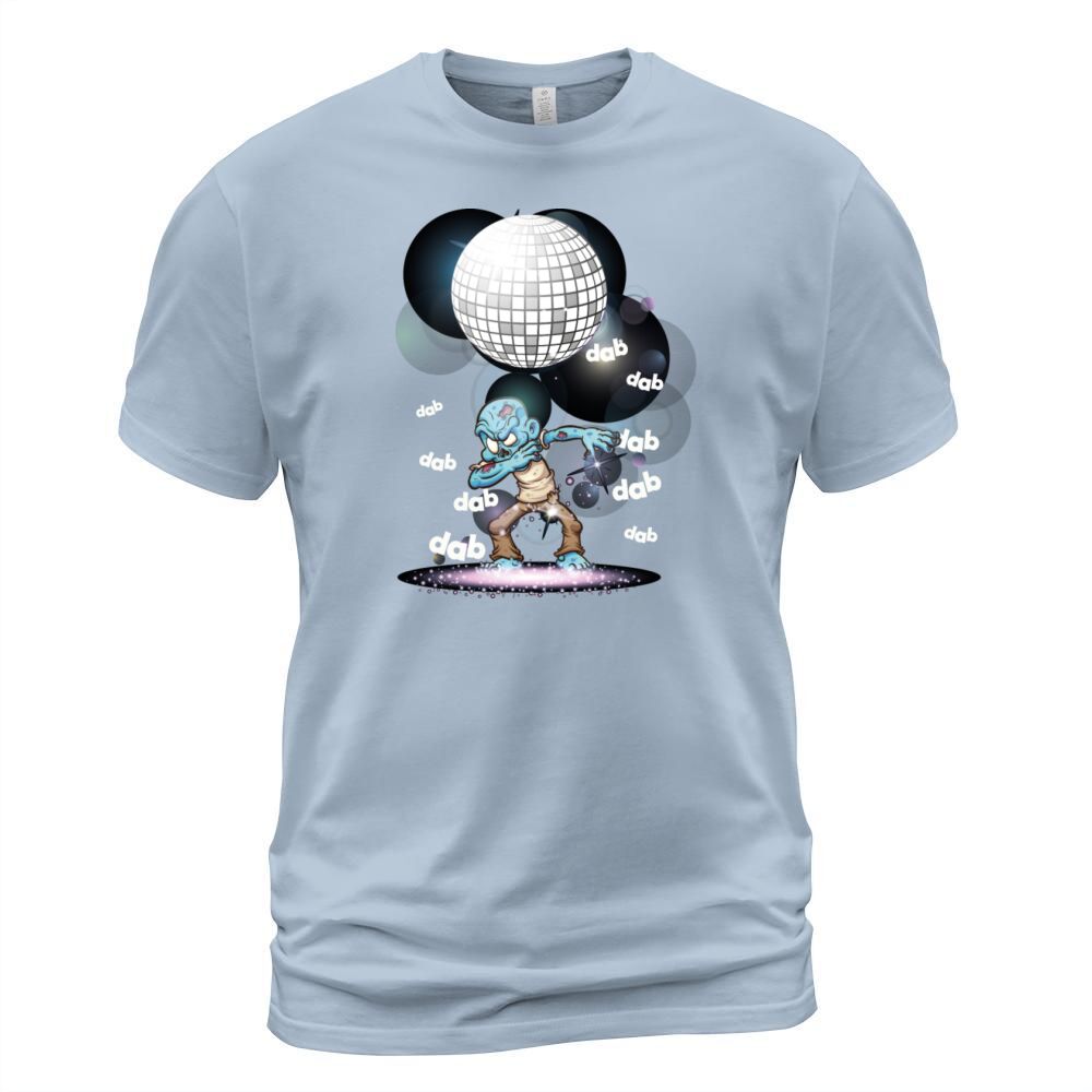 Funny Dab Zombie Men's T-Shirt