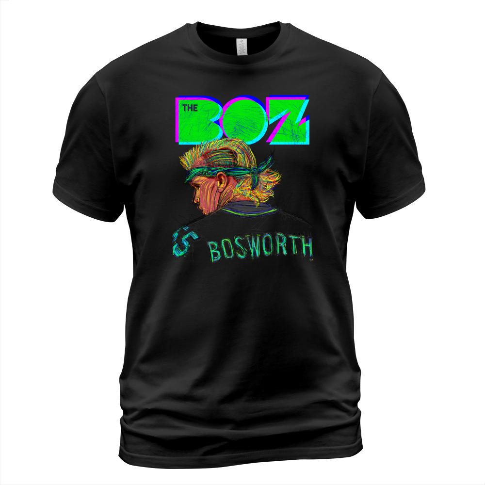 Brian Bosworth Boz Neon Football Sport T-Shirt Unisex