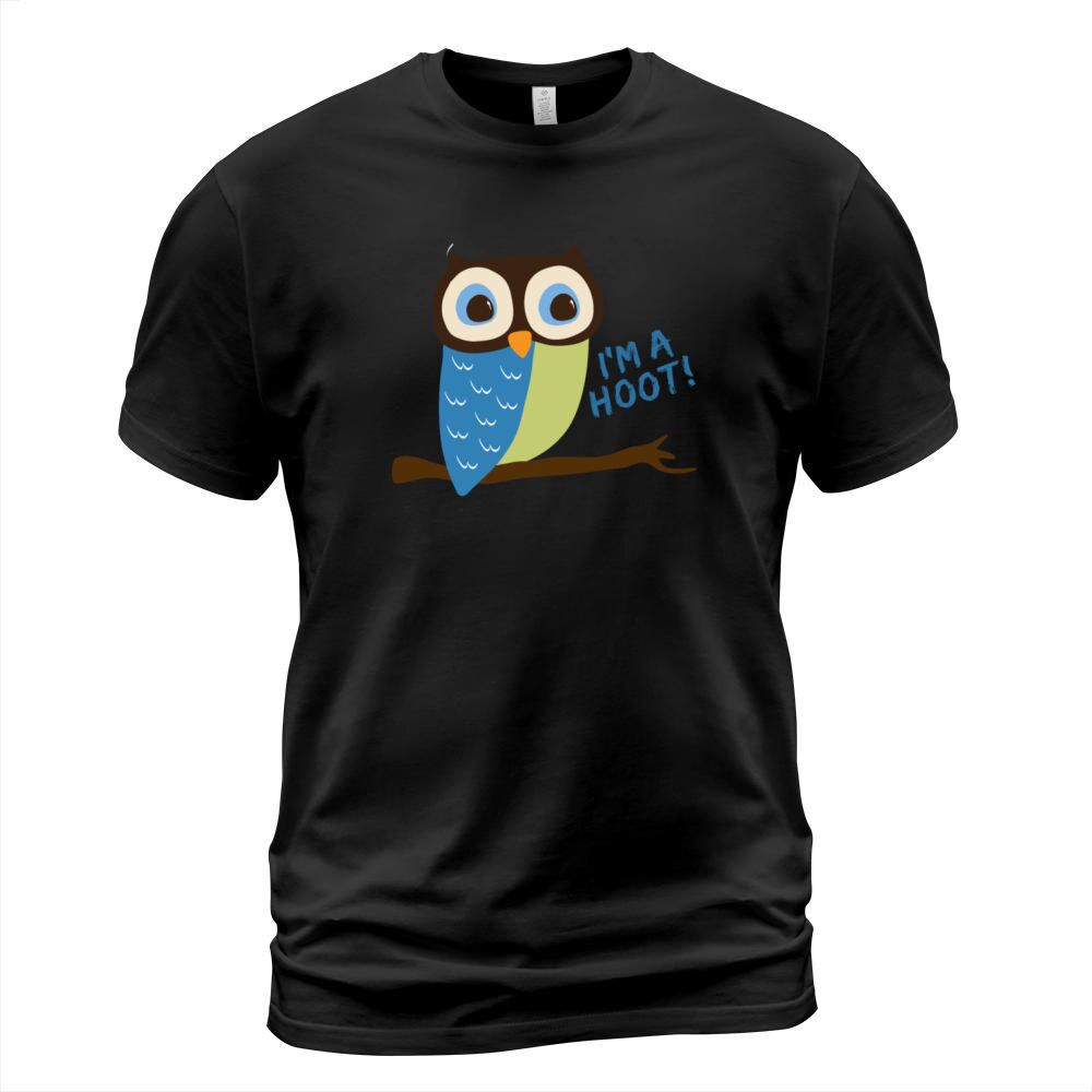 Owl Art Im A Hoot T-Shirt Unisex