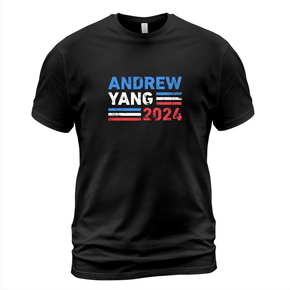 Vintage Andrew Yang 2024 Distressed Retro Yang 2024 T-Shirt Unisex