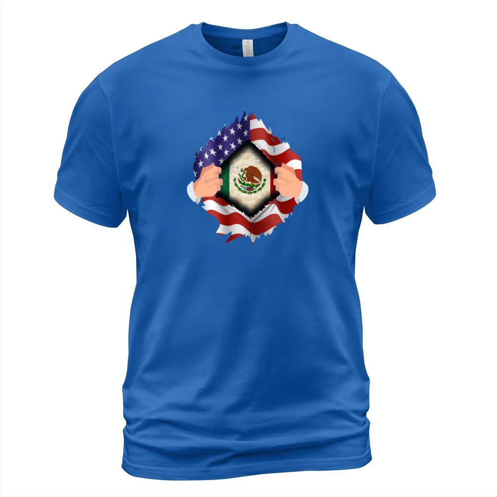 Mexican USA Flag Mexican Men's T-Shirt