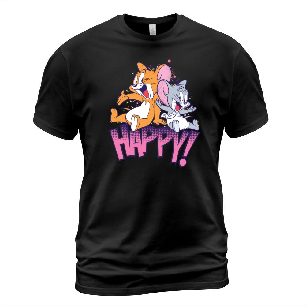 Tom and Jerry Happy Men's T-Shirt