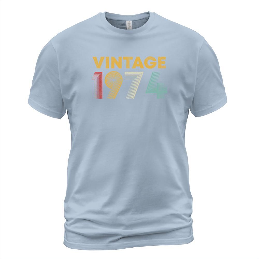 46th Birthday Gift Vintage 1974 T-Shirt Men Women Men's T-Shirt