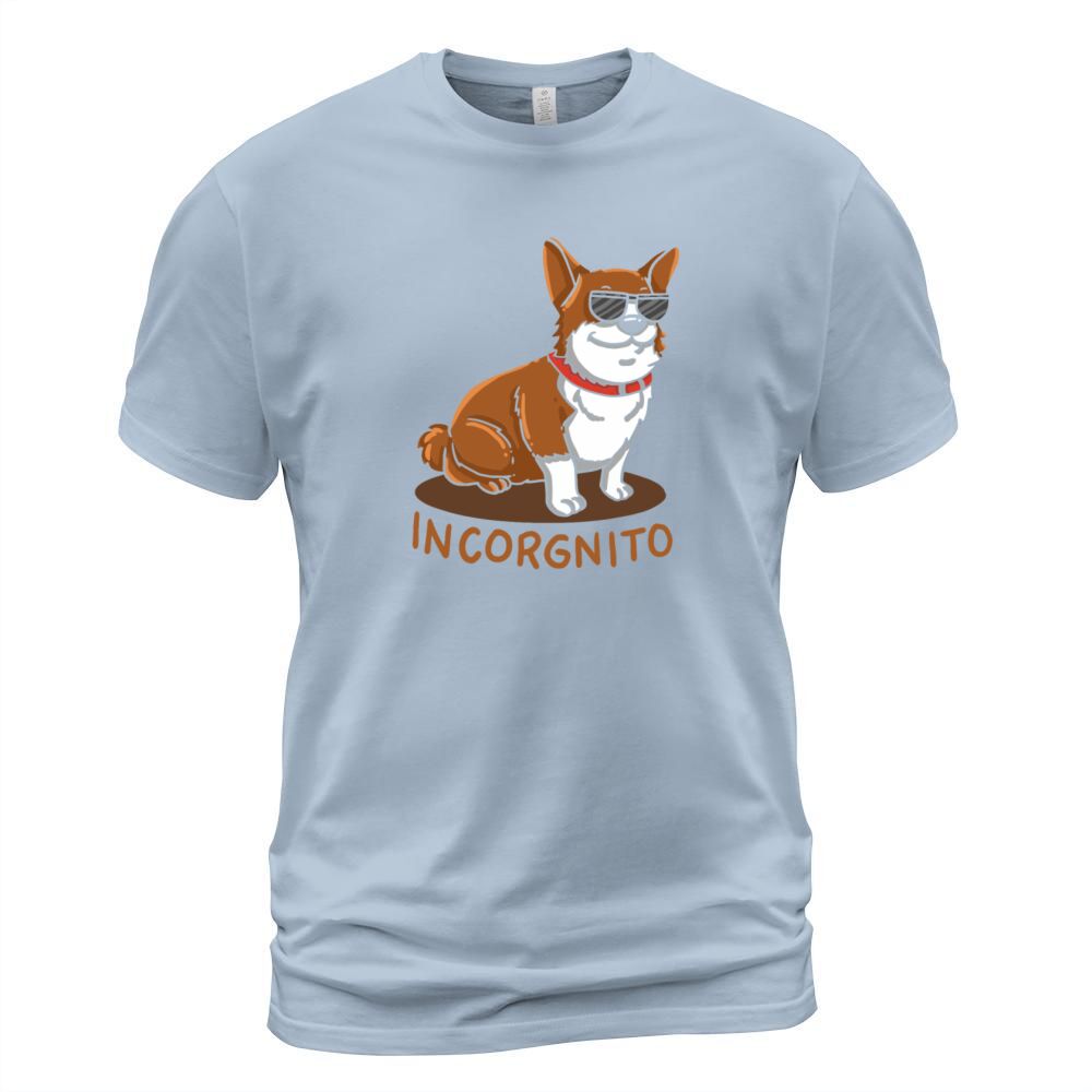 Incorgnito Incognito Corgi Dog Sunglasses Pun Gift Men's T-Shirt