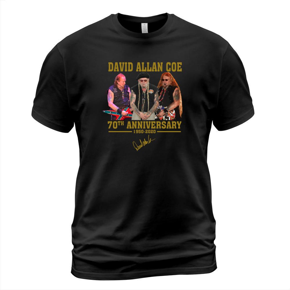 DAVID ALLAN COE 70TH ANNIVERSARY T-Shirt Unisex