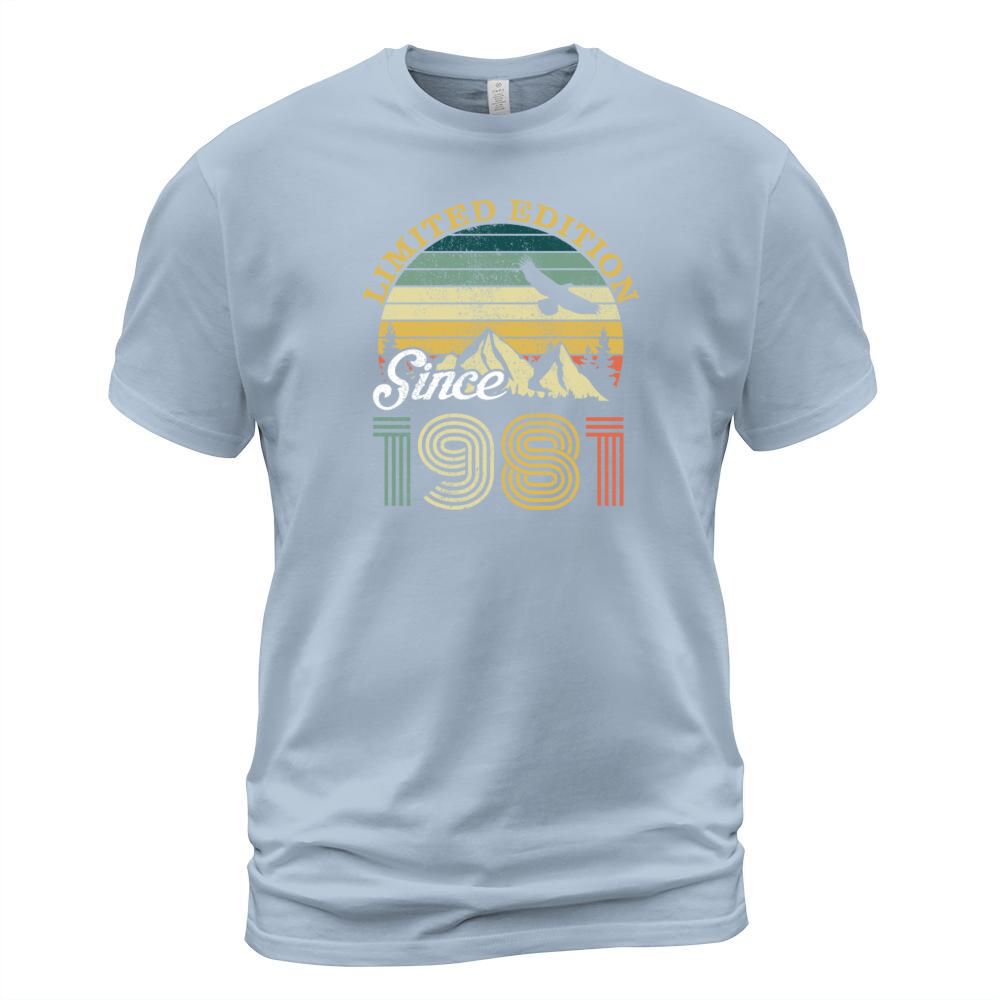 1981 Vintage born in Retro age Birthday gift idea Men's T-Shirt