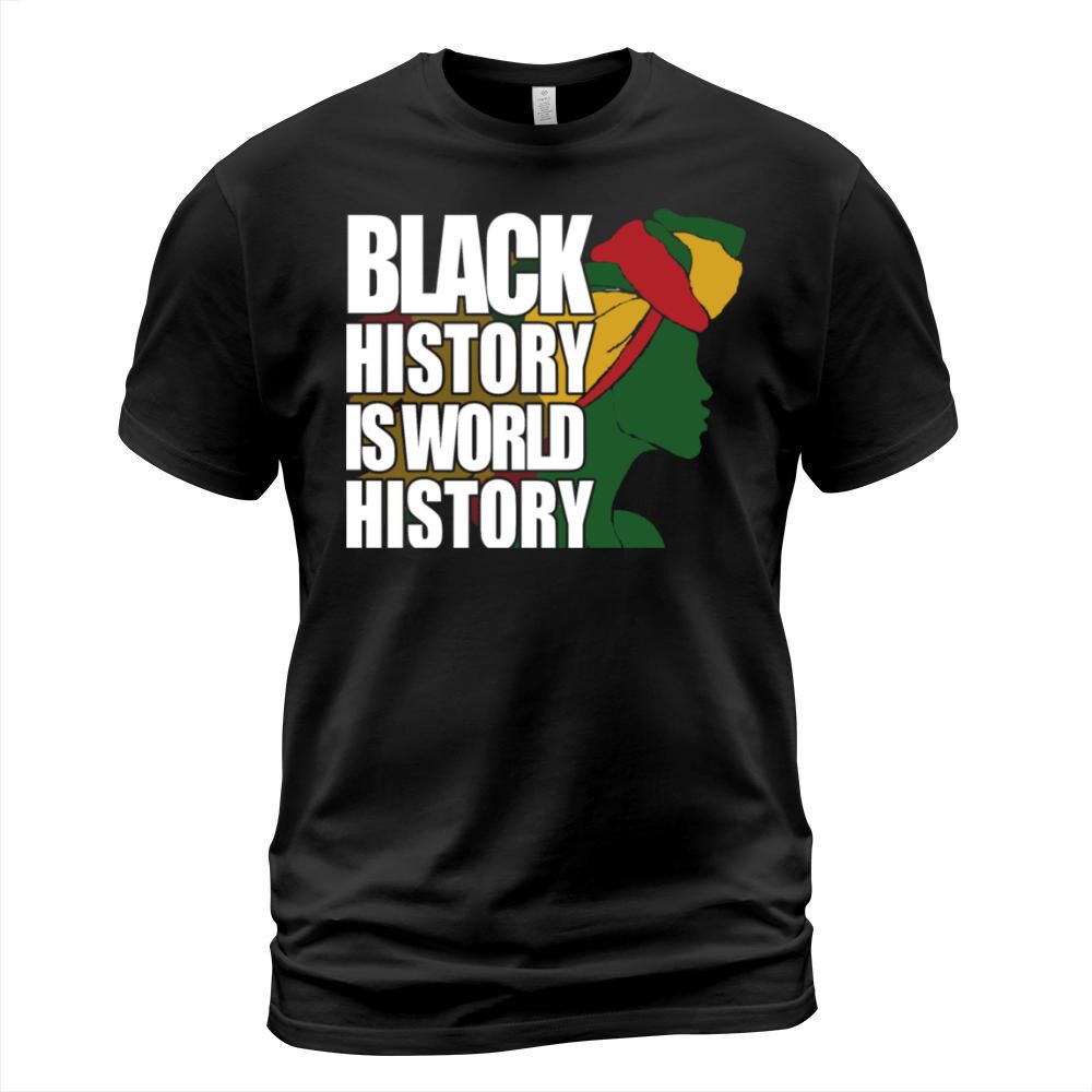 Black History Is World History 1 Men's T-Shirt