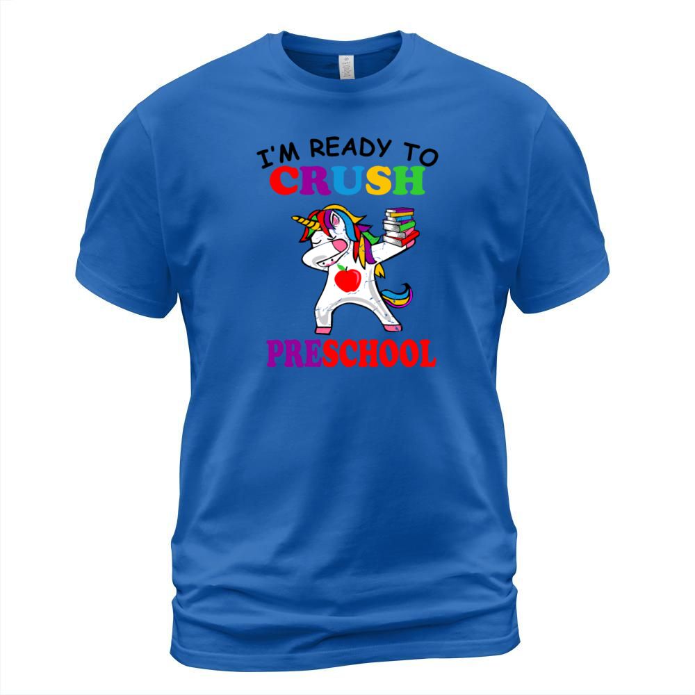 Im Ready to Crush Preschool Dabbing Unicorn Back Men's T-Shirt