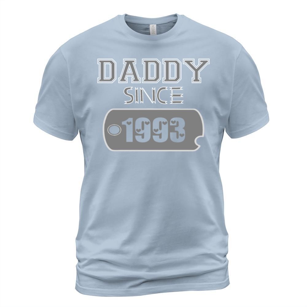 Daddy Since Tag 1993 Happy Fathers Day Men's T-Shirt