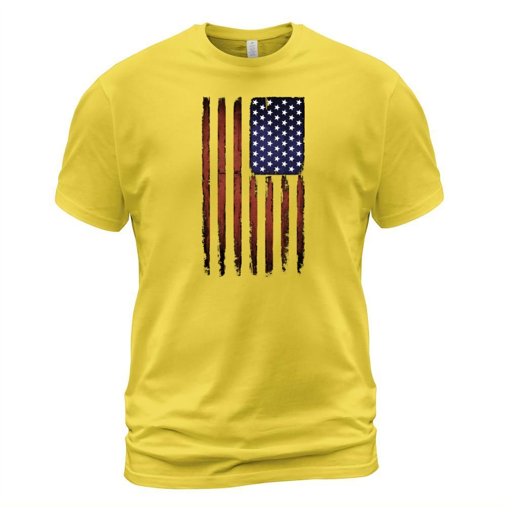Grunge American flag Men's T-Shirt