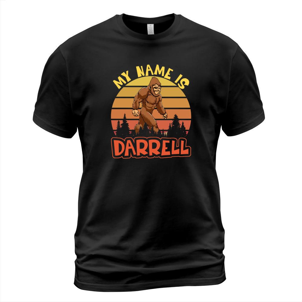 Vintage My Name is Darrell Bigfoot Believers T-Shirt Unisex
