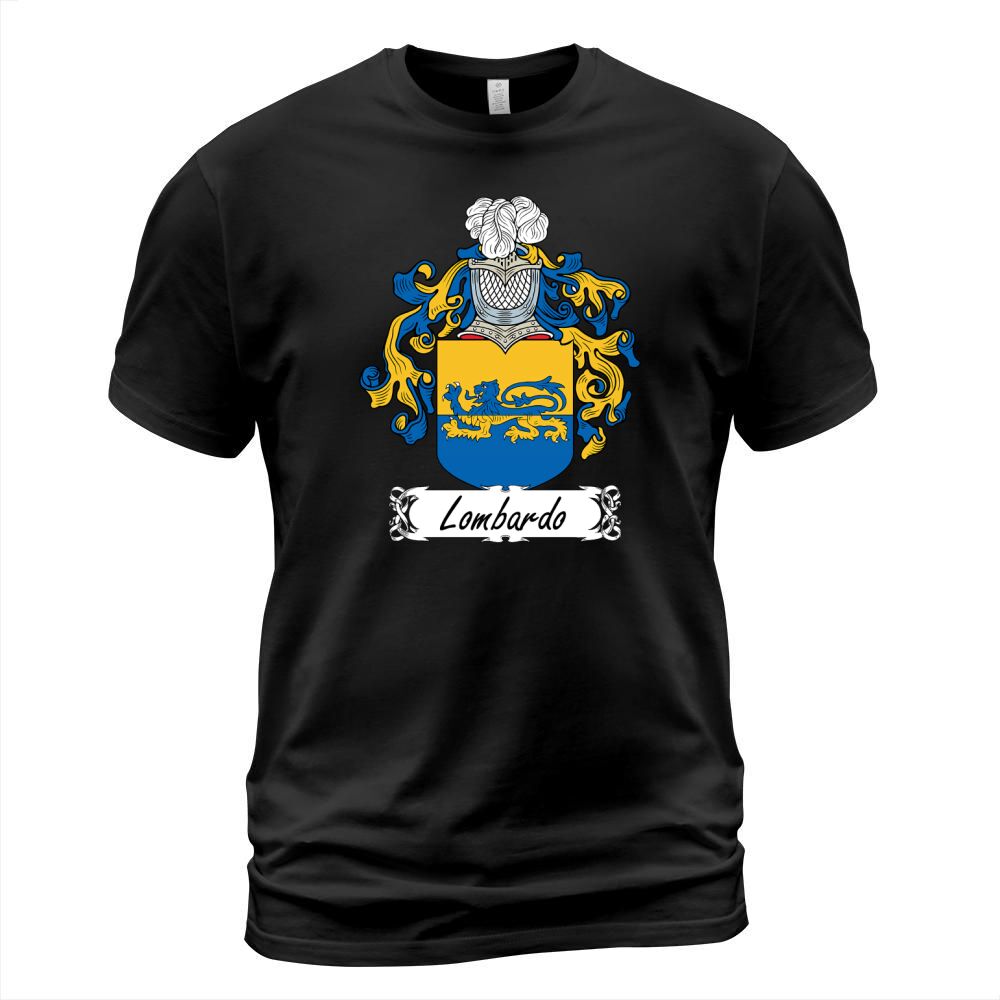 Lombardo Family Crest Italian Family Crests T-Shirt Unisex