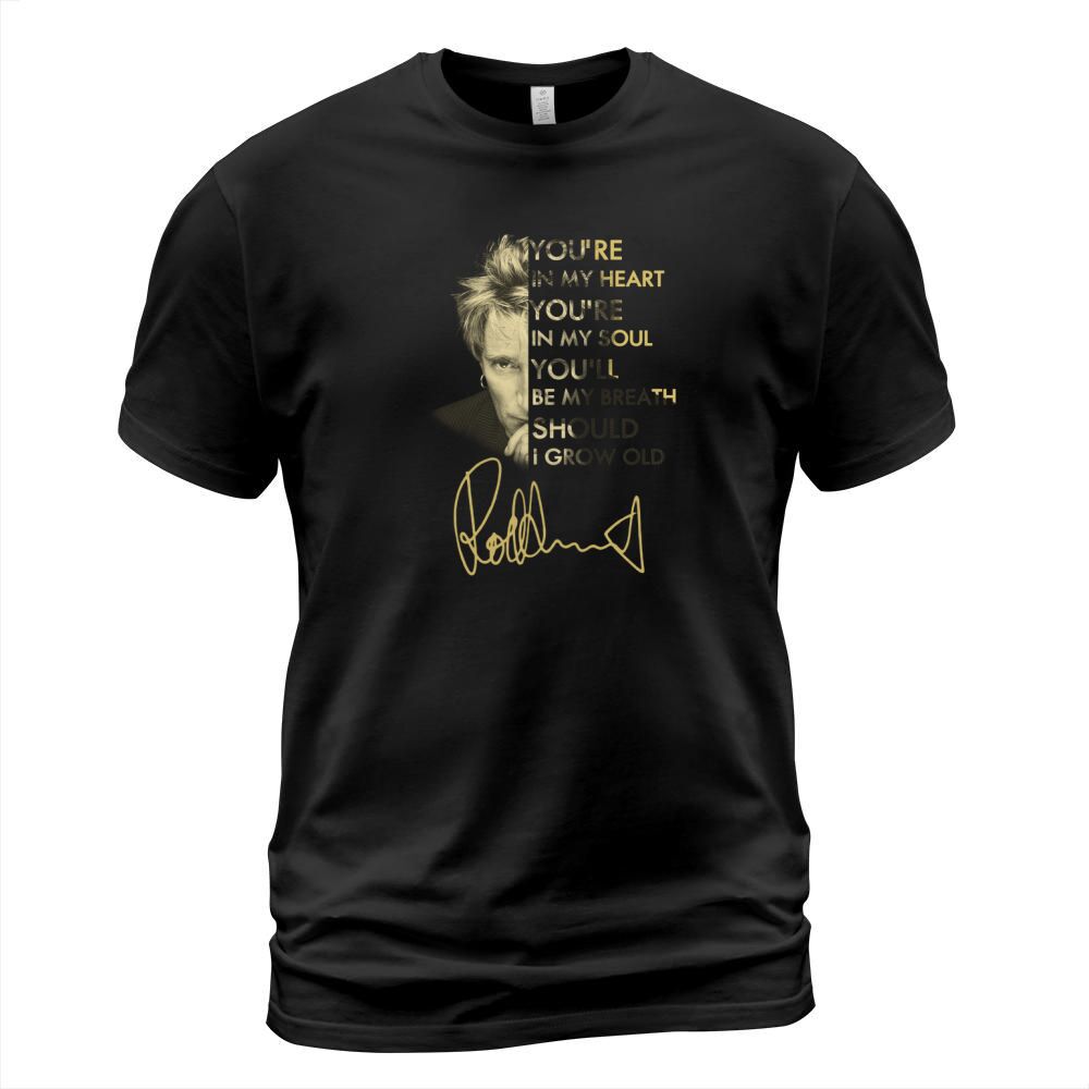 Rod Stewart You’re In My Heart You’re In My Soul You’ll Be My Breath Signature shirt T-Shirt Unisex