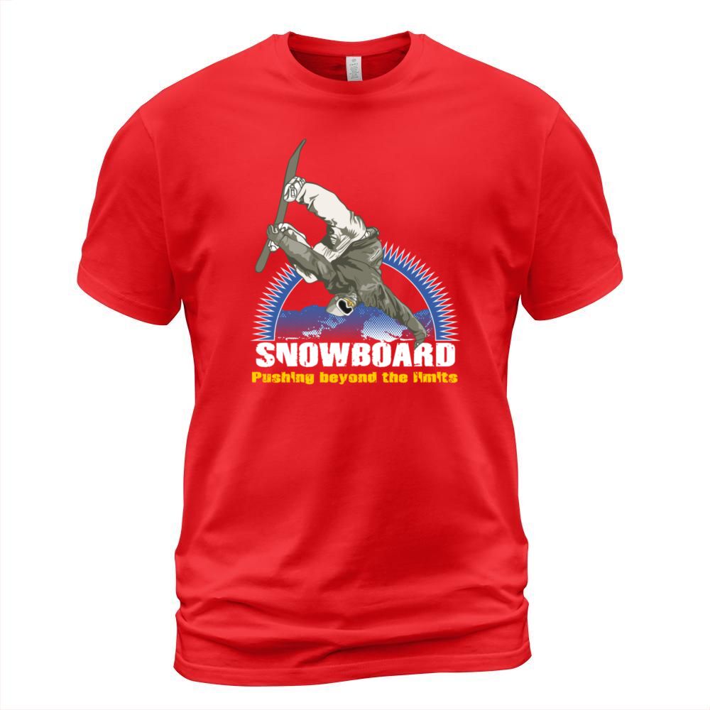 Snowboarder and sun T-Shirt Unisex