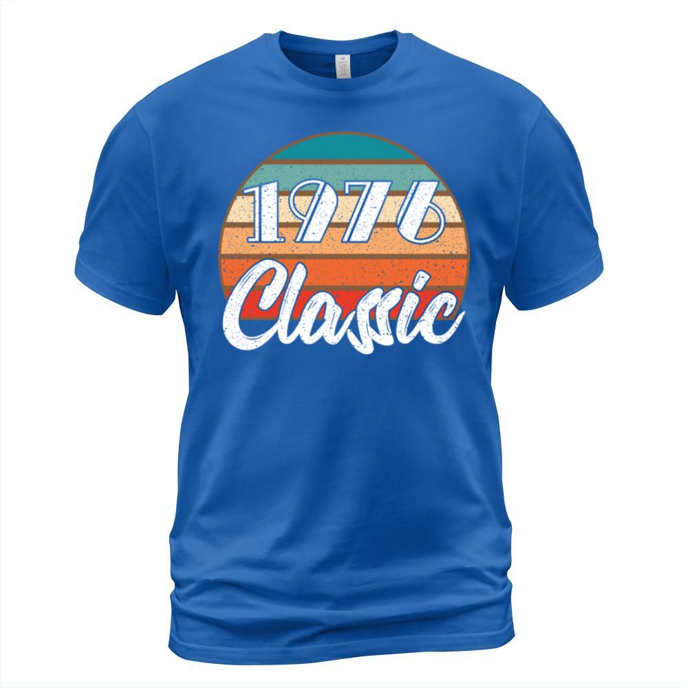 Anniversary Birthday 1976 Classic Colors Design Men's T-Shirt
