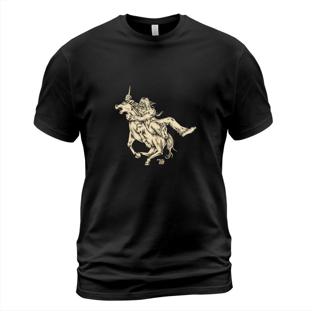 Ames Bros Bigfoot vs Unicorn T-Shirt T-Shirt Unisex