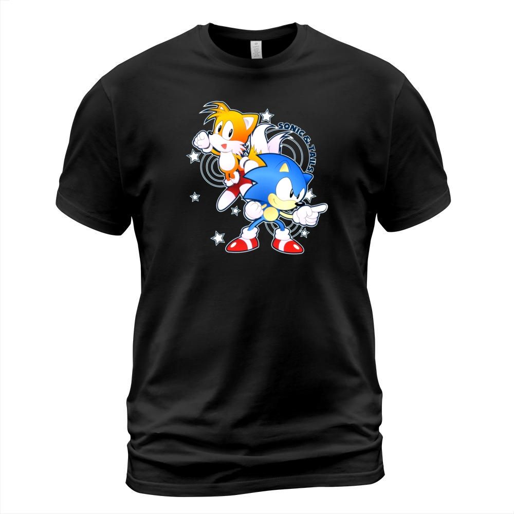 Classic Sonic and Tails 25th Anniversary Style SHIRT T-Shirt Unisex