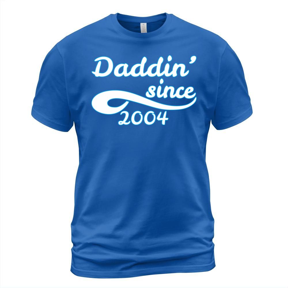 Daddin Since 2004 Happy Fathers Day Men's T-Shirt