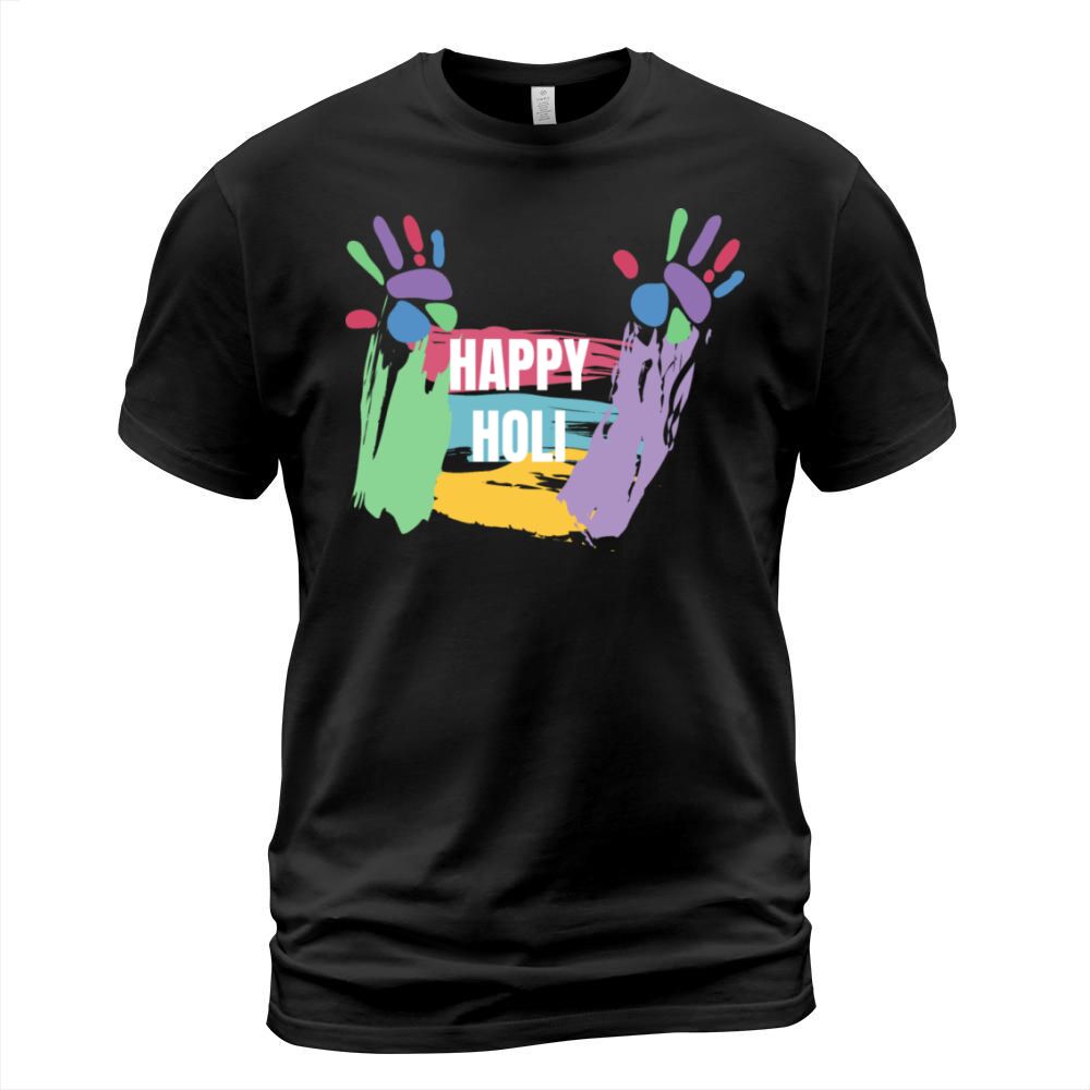 Happy Holi T-Shirt Colors India Hindu Spring T-Shirt Unisex