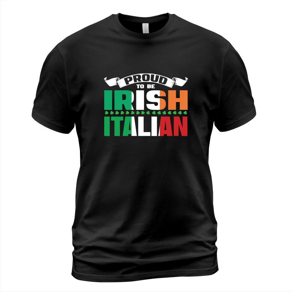 Irish Italian Italian Gift St Patricks Day shirt T-Shirt Unisex