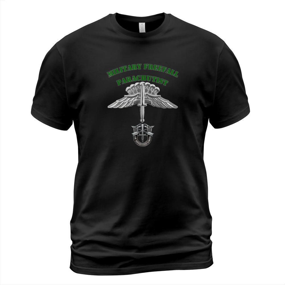 Military Freefall Parachutist Badge T-Shirt Unisex