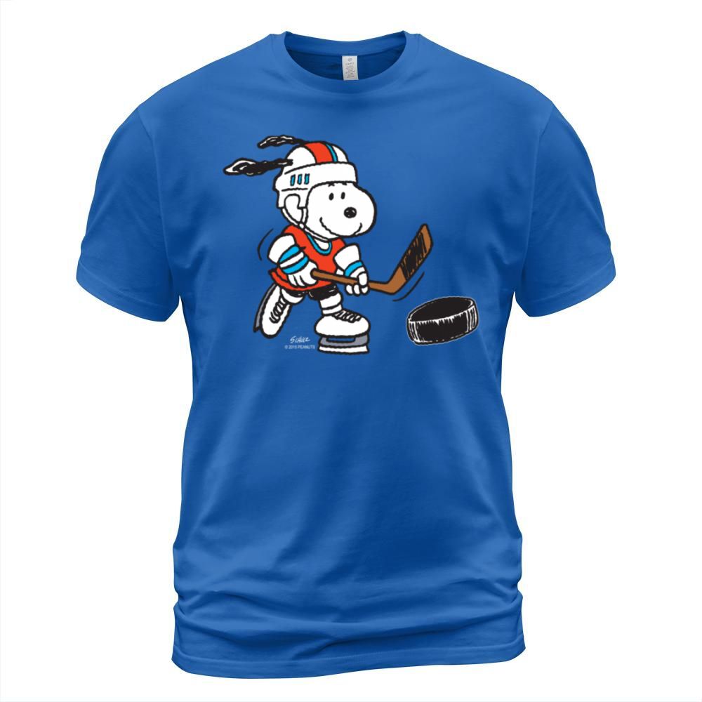 Peanuts Snoopy Hockey birthday christmas gift Men's T-Shirt