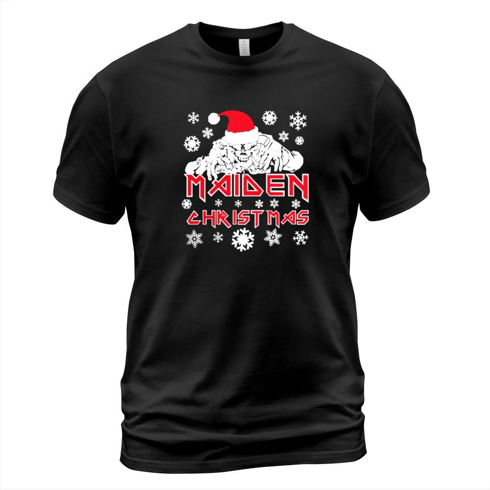 Maiden-Maiden horror christmas sweater T-Shirt Unisex