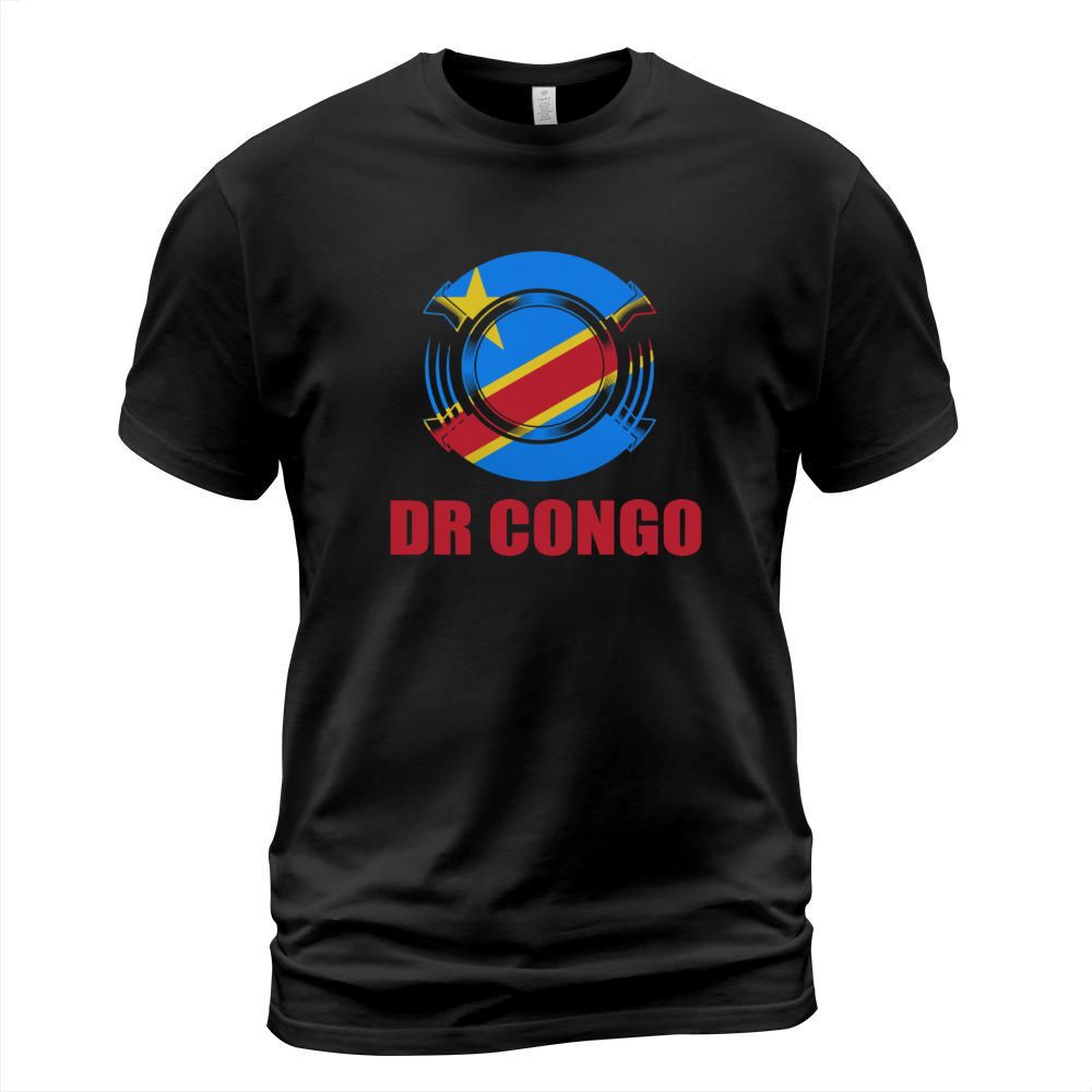 Storecastle DR Congo Flag Badge Gift Pride T-Shirt T-Shirt Unisex