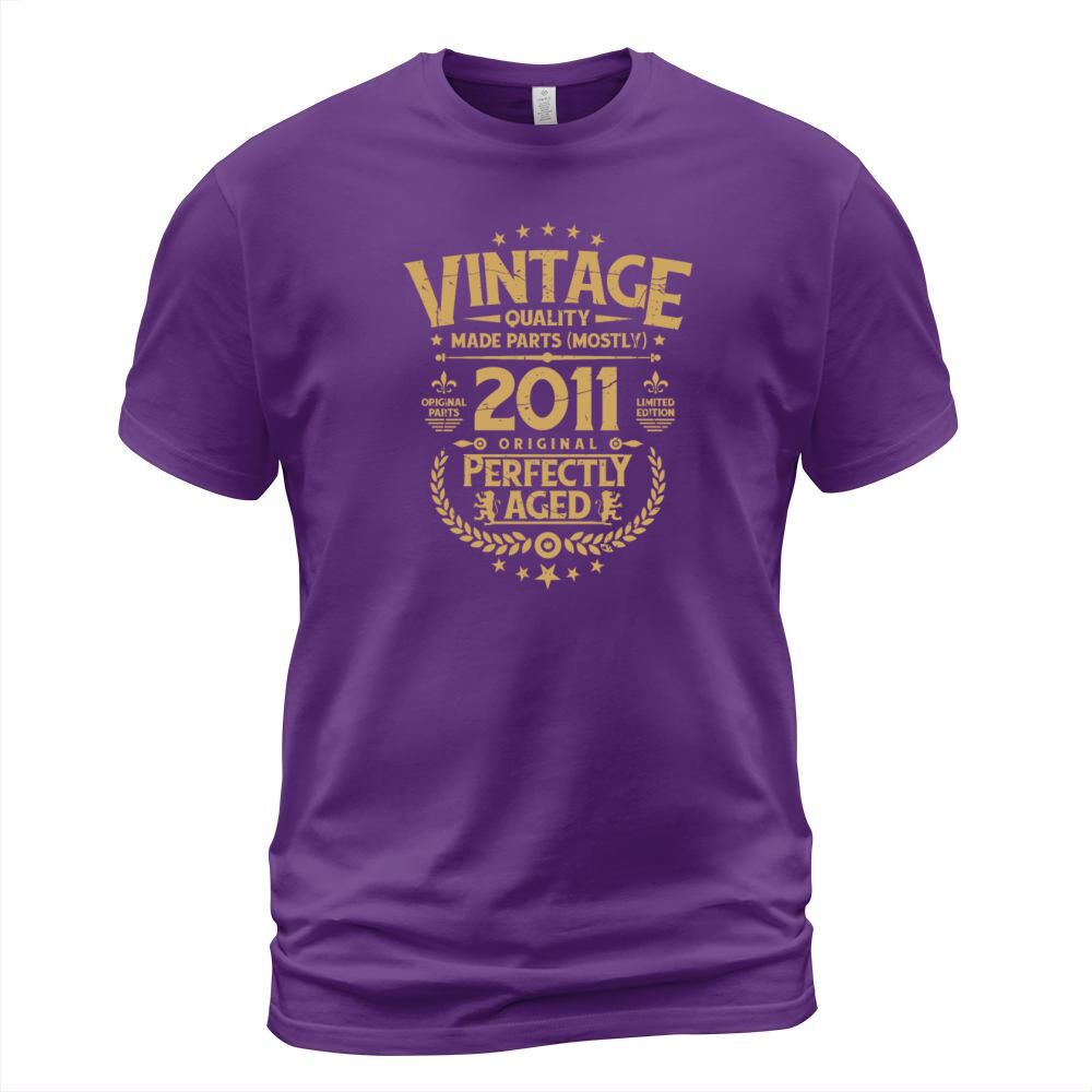Vintage Birthday Tee Funny Shirt For Him 2011 Men's T-Shirt